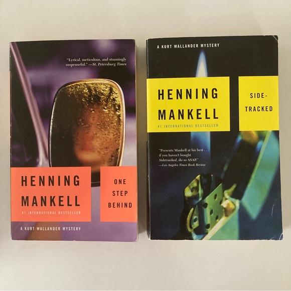 7 Hanning Makell Books Kurt Wallander Series - Picture 3 of 12